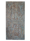Indian Kama Sutra Carved Door, Artisan-Carved Kamasutra, Wall Sculpture, 72