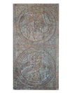 Artisan Handcarved Kamasutra Door, Unique Artistic Wall Sculpture, 72