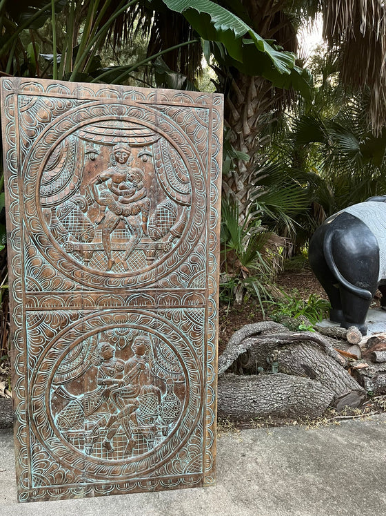 Artisan Handcarved Kamasutra Wall Panel Unique Wall Sculpture Wall Decor 
