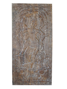  Vintage Dancing Shiva Door, Tandav Siva Wall Art, Custom Barn Door, Wellness Home Decor