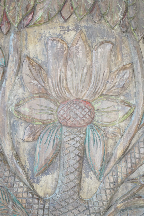 Tree of Life Carved Door, Natures Harmony Doors, Kalpavriksha, Custom Sliding Barn Door, 83