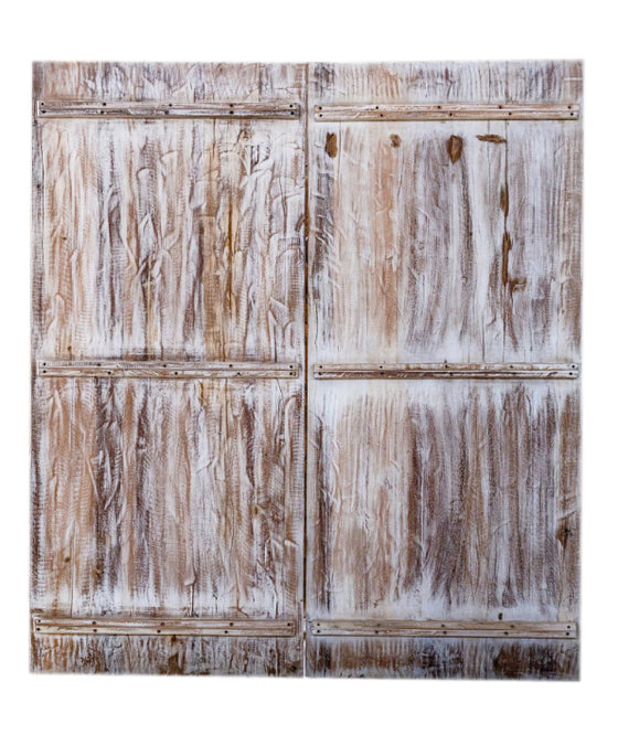 Artisans Carved Vintage Wood Door Decorative Tree Of Life Barn Door 80x36