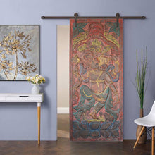 Vintage Wall Panel Carved Wall Art Ganesha Hindu Carving Barn Door 83x36
