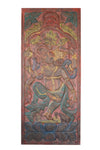 Vintage Wall Panel Carved Wall Art Ganesha Temple Decor Barndoor