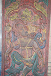 Artistic Ganesha Barn Door, Indian Art, Wall Decor, Custom Doors, Carved Sliding Barn Door