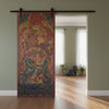 Vintage Wall Panel Carved Wall Art Ganesha Temple Decor Barndoor