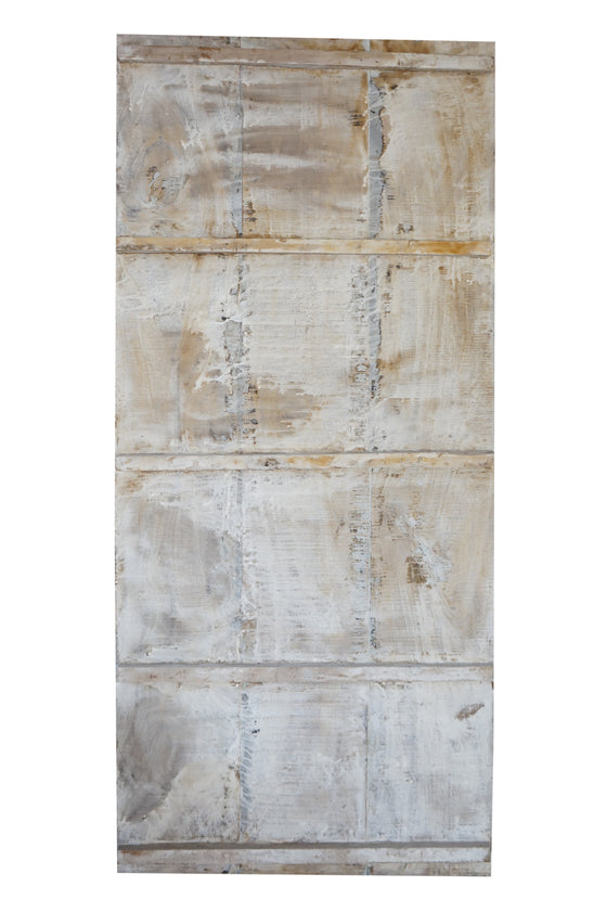 Artistic Tree of Life Vintage Zen Carved Wood Sliding Barn Door 83X36