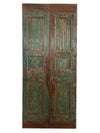 Pair of Vintage Carved Doors, Barn Door, Pantry, Farmhouse Door, Closet Door, 80x30