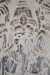 Vintage Carved Dancing Ganesha Wall Decor Accent Wall Panel 83x36