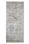 Vintage Carved Dancing Ganesha Wall Decor Accent Wall Panel 83x36