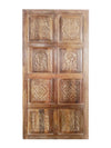 Vintage Farmhouse Doors Floral Hand Carved Bedroom Door 96