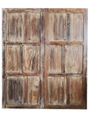 Vintage Carved Door Rustic Farmhouse Sliding Barn Doors 80x36