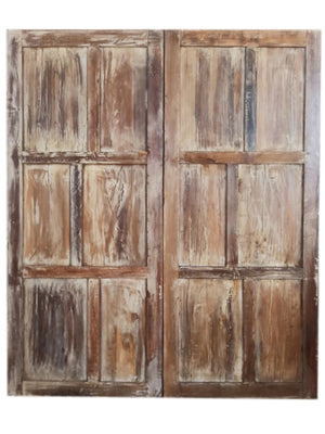 Vintage Carved Door Rustic Farmhouse Sliding Barn Doors 80x36