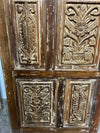 Artisan Carved Wood Door Vintage Door Rustic Modern Door Statement Door