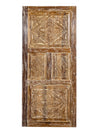 Kamal Barn Door, Diamond Carved Door, Rustic Modern80
