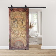  Vintage Indian Art Shiva Parvati Wall Sculpture Sliding Wall Accent