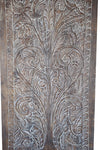 Vintage Carved Wall Art Wood Tree Of Life Wall Accent Decor 84x41
