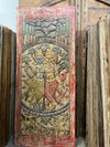 Vintage Carved Barn Door Wall Art Krishna & Balram Artistic Barn Door 96