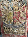 Vintage Carved Barn Door Wall Art Krishna & Balram Artistic Barn Door 96
