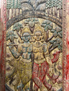 Vintage Carved Barn Door Wall Art Krishna & Balram Artistic Barn Door 96