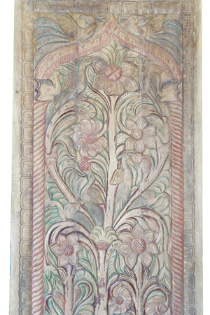 Tree Of Life Vintage Carved Barn Door Magical Blessings Wall Decor 96