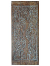 Tree of Life, Carved Door, Custom Sliding Barn Door 96x40