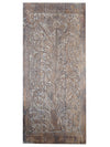 Magical Blessings Vintage Carved Door, Custom Barn Door 96