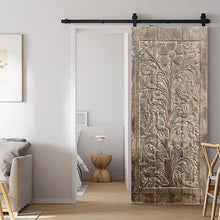  Vintage Tree Of Life Barn Door Botanical Carved Wall Art Barn Door 
