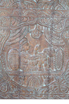 Kama Sutra Carved Door, Custom Unique Artistic Barn Door