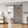 Vintage Carved Wood Kamasutra Wall Art Custom Barn Door 72x35