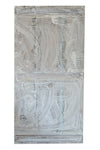 Vintage Carved Wood Kamasutra Wall Art Custom Barn Door 72x35