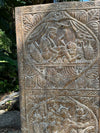 Vintage Carved Panel Kamasutra Wall Art Farmhouse Decor Barn Door 