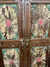 Antique Indian window, Carved Window Shutter Wall Decor
