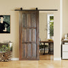 Vintage Carved Door Reclaimed Wooden Farmhouse Sliding Door