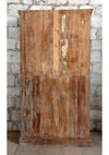 Antique Wardrobe Armoire Whitewashed Mediterranean Style Cabinet 72