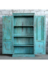Vintage Armoire Bohemian Carved Rustic Wardrobe Cabinet 80