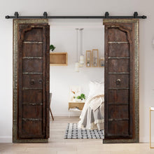  Antique Rustic Ranch Double Door Wine Room Barndoors 80