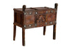 Antique Console Table Bohemian Entryway Carved Hope Chest 36