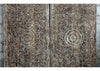 Vintage Carved Lotus Medallion Door Artistic Sliding Double Door 80x36