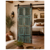 Vintage Carved Doors Rustic Hinged or Barndoor Panel 