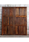 Vintage Carved Door Rustic Farmhouse Reclaimed Wood Pantry Doors 80x36