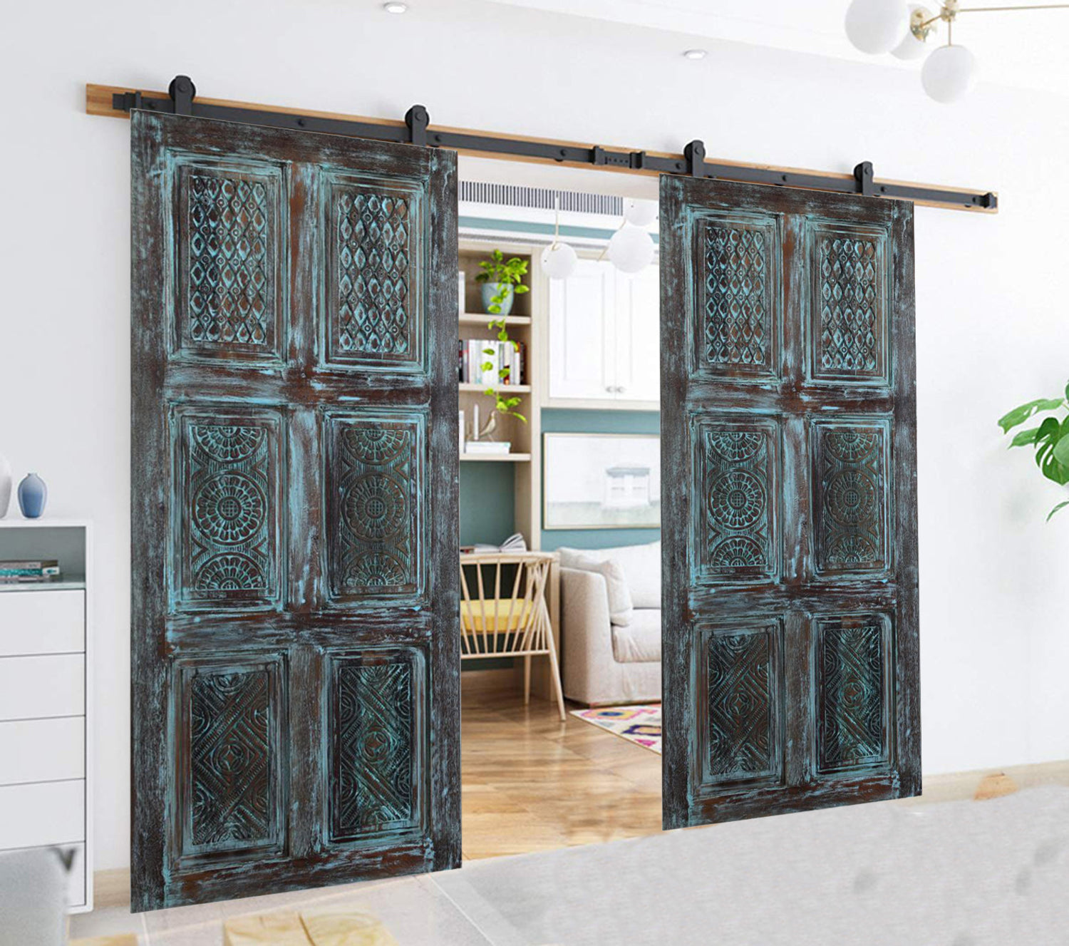 antique wood doors