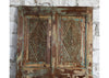 Vintage Carved Barn Door Distressed Reclaimed Wood Farmhouse Doors 