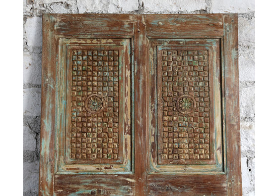 Antique Carved Wood Door Interior Sliding Carved Door Teak Door French Style 80x38