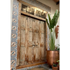 Antique India Carved Doors Exterior Teak Veranda Double Doors Original Hardware