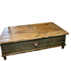Rustic Farmhouse Coffee Table with Storage Chest Accent Furniture