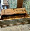 Rustic Farmhouse Coffee Table with Storage Chest Accent Furniture
