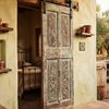 Antique Carved Wood Door