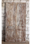 Antique Carved Barn Doors Brass Studs Sliding Double Door Hinged Door