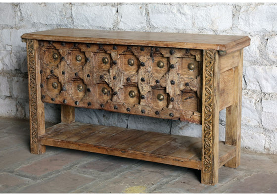 Antique Console Table Hand Carved Entryway Table Home Decor